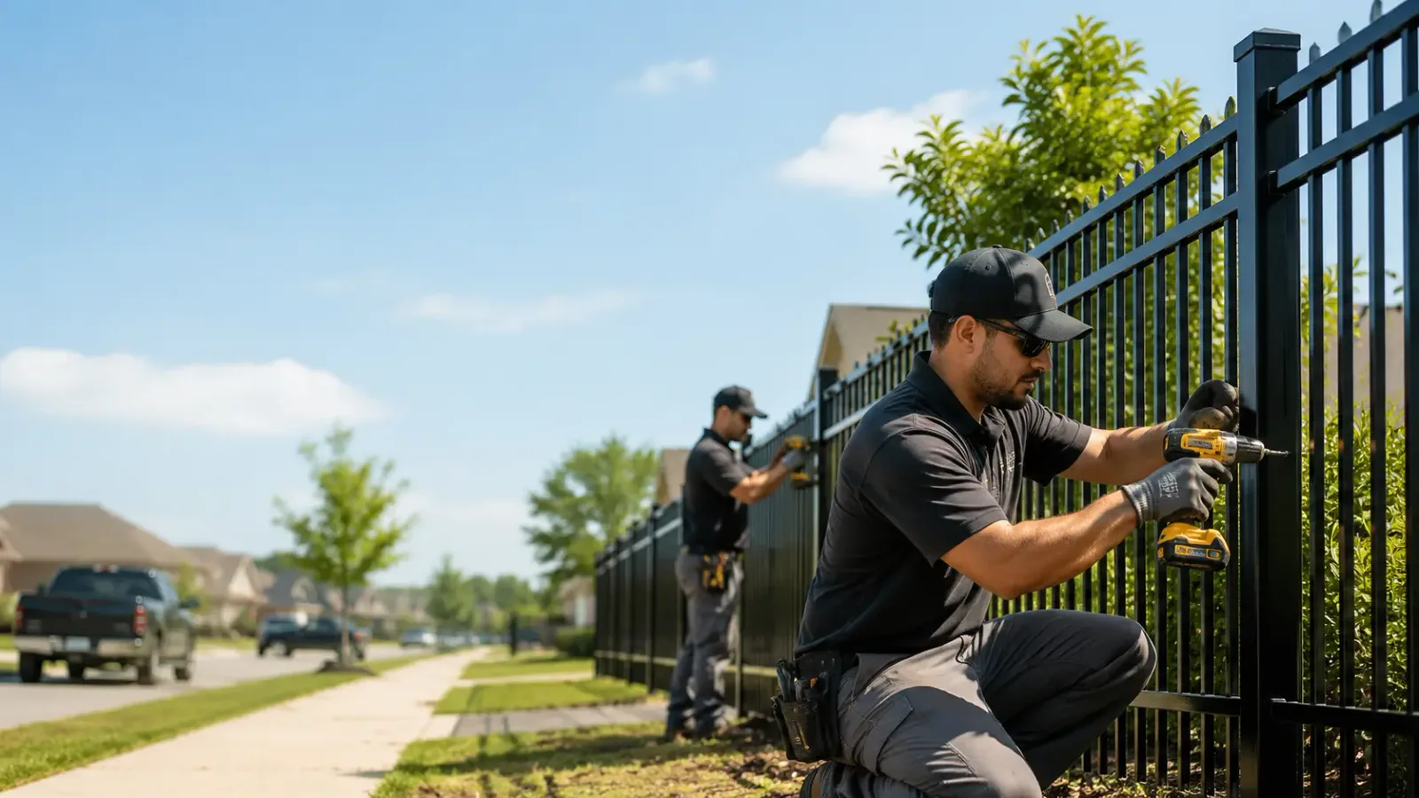 Metal Fence Installation in Stuart, VA
